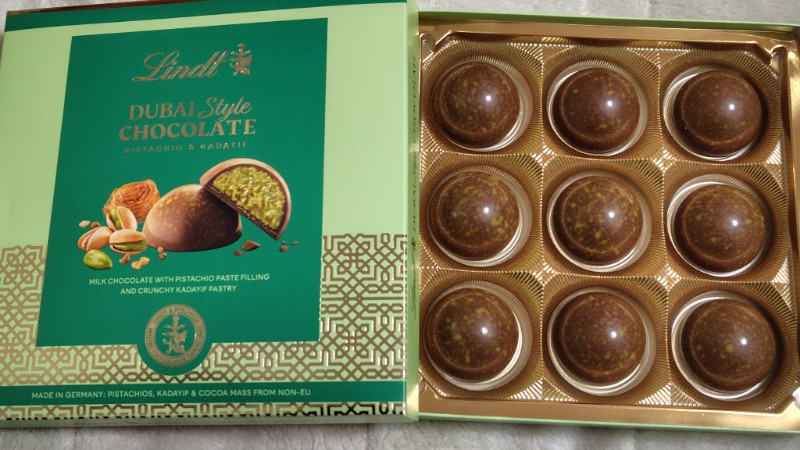 リンツドバイチョコ